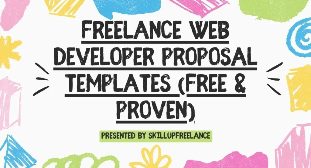 Freelance Web Developer Proposal Templates